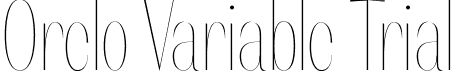 Orelo Variable Trial font - Orelo-Variable-Trial.ttf