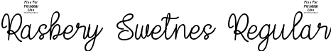 Rasbery Swetnes Regular font - Rasbery-Swetnes.otf