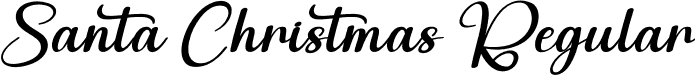 Santa Christmas Regular font - Santa-Christmas.otf