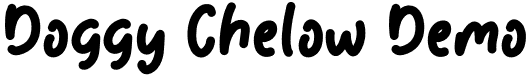 Doggy Chelow Demo font - Doggy-Chelow-Demo.otf