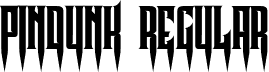 Pindunk Regular font - Pindunk-Regular.otf