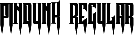 Pindunk Regular font - Pindunk-Regular.ttf