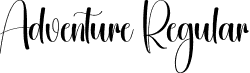 Adventure Regular font - Adventure.otf