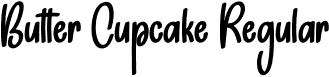 Butter Cupcake Regular font - Butter-Cupcake.otf