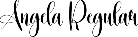 Angela Regular font - Angela.otf