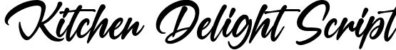 Kitchen Delight Script font - Kitchen Delight Script.ttf