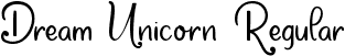 Dream Unicorn Regular font - Dream Unicorn.ttf