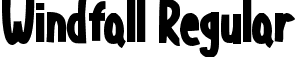 Windfall Regular font - Windfall.otf