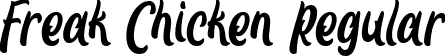 Freak Chicken Regular font - Freak Chicken.otf