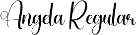 Angela Regular font - Angela.otf