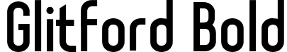 Glitford Bold font - Glitford-Bold.otf