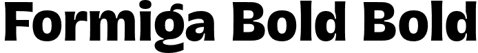 Formiga Bold Bold font - Formiga-Bold.otf