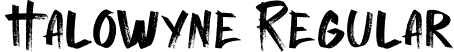 Halowyne Regular font - Halowyne.ttf