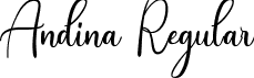 Andina Regular font - Andina.ttf