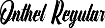 Onthel Regular font - Onthel.ttf