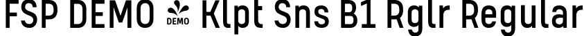 FSP DEMO - Klpt Sns B1 Rglr Regular font - Fontspring-DEMO-kelptsansb1-regular.otf