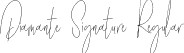 Diamante Signature Regular font - Diamante Signature - TTF.ttf