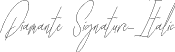 Diamante Signature_Italic font - Diamante Signature_Italic - OTF.otf