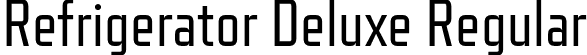 Refrigerator Deluxe Regular font - Refrigerator Deluxe.otf