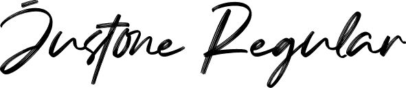 Justone Regular font - Justone-ZVdPl.otf