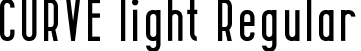 CURVE light Regular font - CurveLight-Pemx.ttf