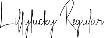 Lillylucky Regular font - Lillylucky.otf