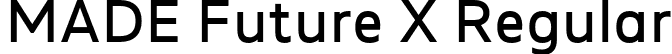 MADE Future X Regular font - MADE Future X Regular PERSONAL USE.otf