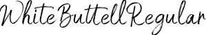 White Buttell Regular font - White Buttell.ttf