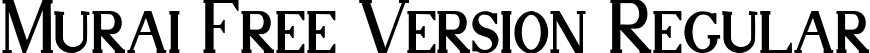 Murai Free Version Regular font - Murai-FreeVersion.ttf