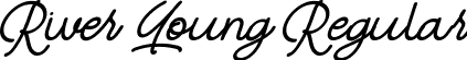 River Young Regular font - River Young.ttf