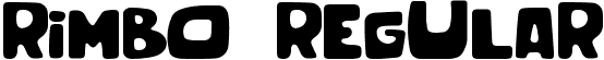 Rimbo Regular font - Rimbo-Regular.ttf