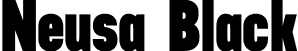 Neusa Black font - Neusa Black.otf