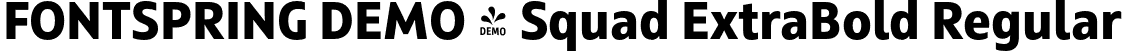 FONTSPRING DEMO - Squad ExtraBold Regular font - Fontspring-DEMO-squad-extrabold.otf