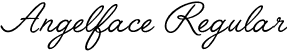 Angelface Regular font - Angelface.otf