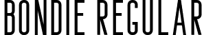 Bondie Regular font - Bondie Demo Regular.ttf