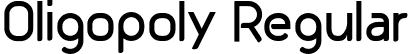 Oligopoly Regular font - Oligopoly Regular.otf