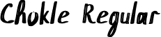 Chokle Regular font - Chokle.ttf