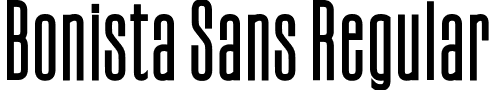 Bonista Sans Regular font - Bonista Sans.otf