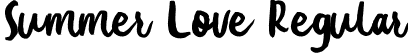 Summer Love Regular font - Summer Love.otf