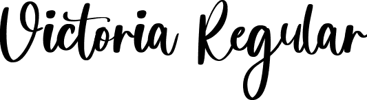 Victoria Regular font - VictoriaDemo.otf