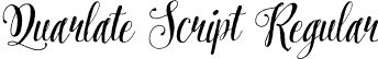 Quarlate Script Regular font - Quarlate Script.ttf