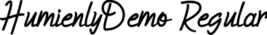 HumienlyDemo Regular font - Humienly Demo.ttf