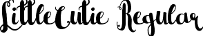 LittleCutie Regular font - Little Cutie.ttf