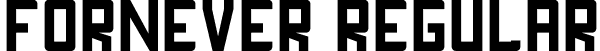 FORNEVER Regular font - FORNEVER.otf