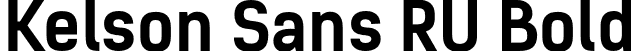 Kelson Sans RU Bold font - Kelson Sans Bold RU.otf