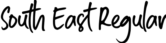 South East Regular font - South East.otf