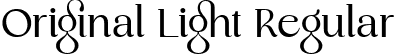 Original Light Regular font - Original-Light.ttf