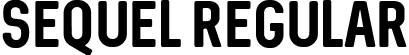 Sequel Regular font - Sequel-Regular.ttf