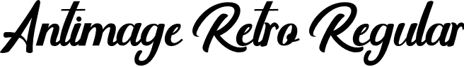 Antimage Retro Regular font - Antimage Retro.otf