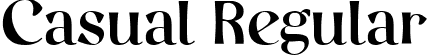 Casual Regular font - Casual-Regular.ttf